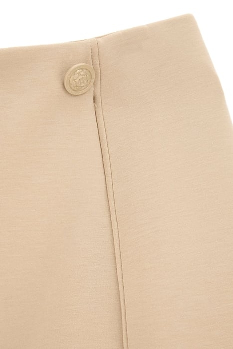 IDA MIDI SCUBA SKIRT FOAMY TAUPE 6