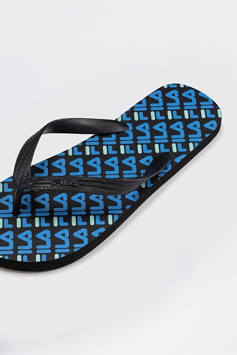 TROY LOGO SLIPPER BLACK 8