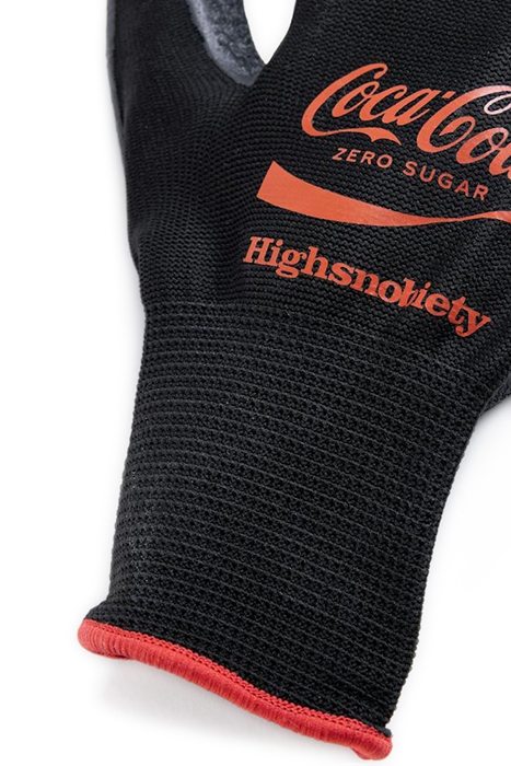HIGHSNOBIETY X COCA-COLA ZERO SUGAR – NITRILE-DIPPED WORK GL 3