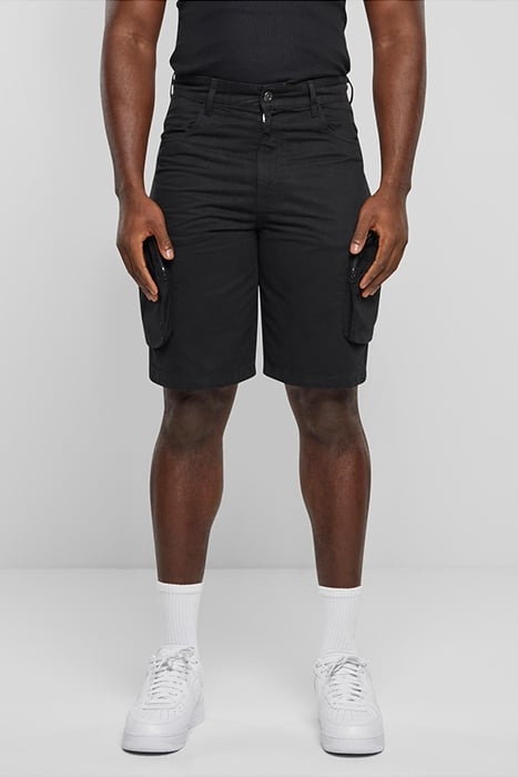 BAGGY CARGO SHORTS BLACK 1