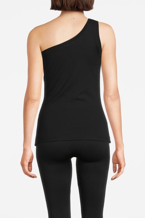 REEF ONE SHOULDER TOP BLACK 2