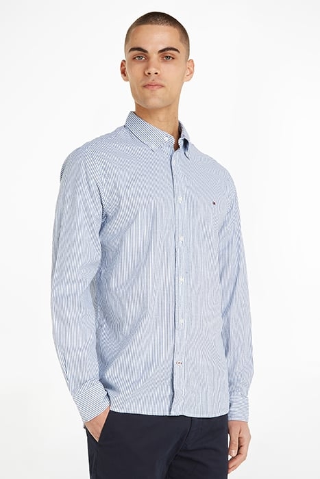 1985 FLEX SLIM FIT LS SHIRT NAVY BLUE 1