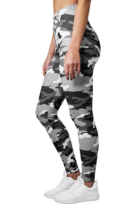LADIES CAMO LEGGINGS SNOW CAMO 7