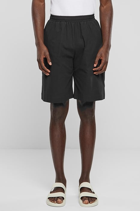 WIDE CREPE SHORTS BLACK 1