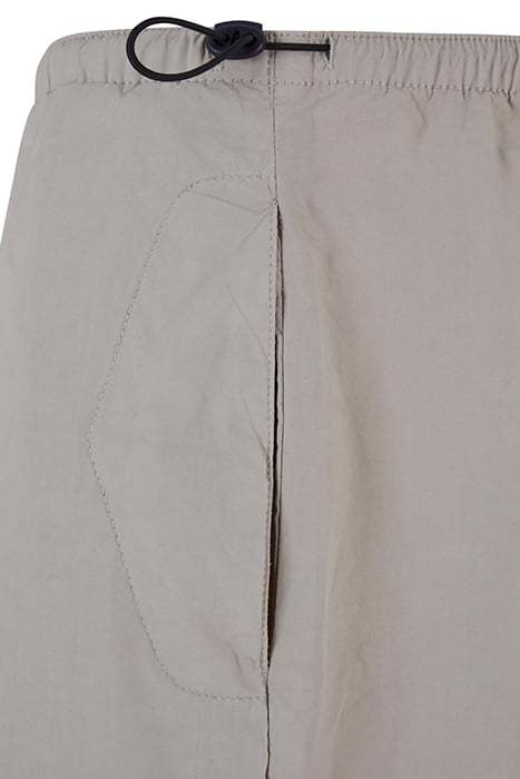 POPLINE PARACHUTE PANTS WETSAND 8