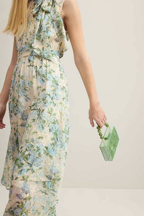 ROBYN NEON MAXI DRESS CREAM 5