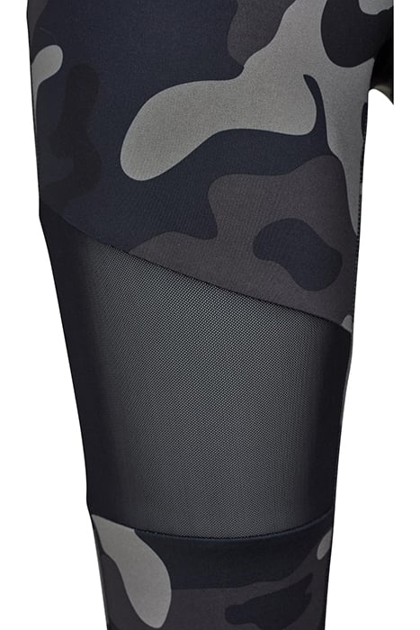 LADIES CAMO TECH MESH LEGGINGS DARKCAMO/BLK 8