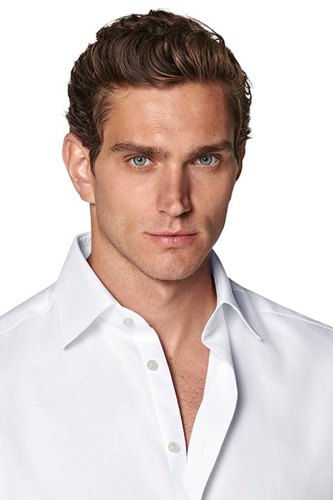 WHITE SLIM FIT SHIRT 5