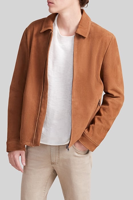 CIGAR SUEDE JACKET 1