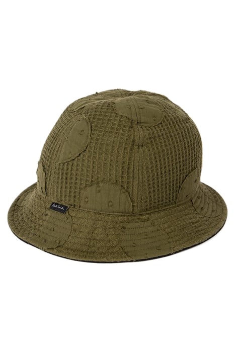 MEN HAT GLOW POLKA BCKT KHAKI 2