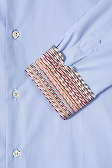 GENTS S/C TAILORED SHIRT BLUE 6