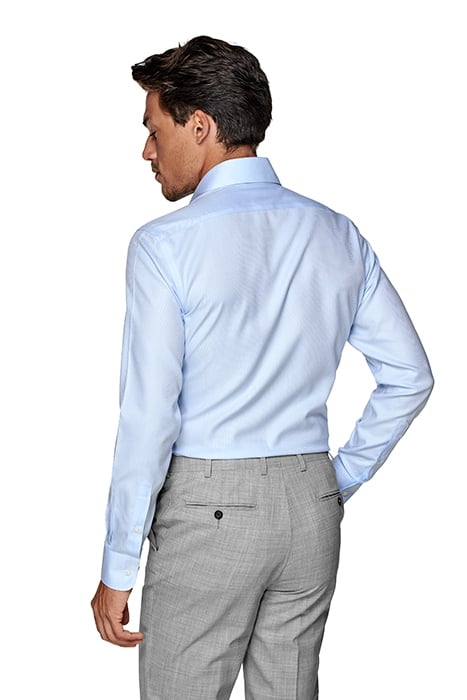 LIGHT BLUE SLIM FIT SHIRT 2