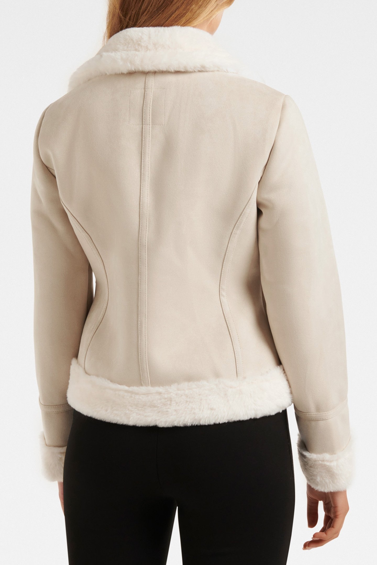HOUSTON AVIATOR JACKET CREAM 2
