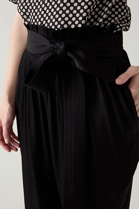 COCO TIE STRAIGHT JEANS BLACK 4