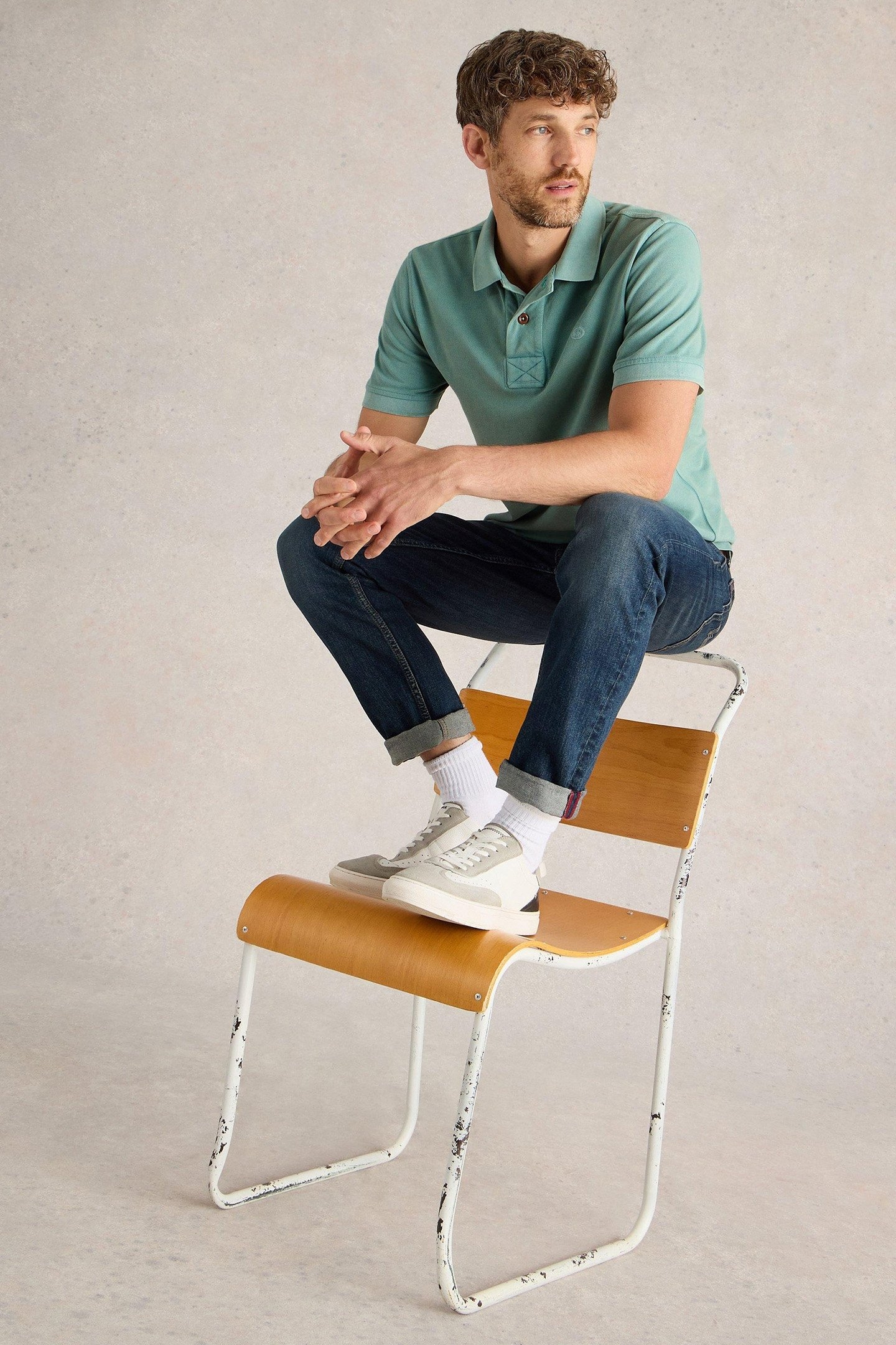 UTILITY POLO DUCK EGG BLUE 4