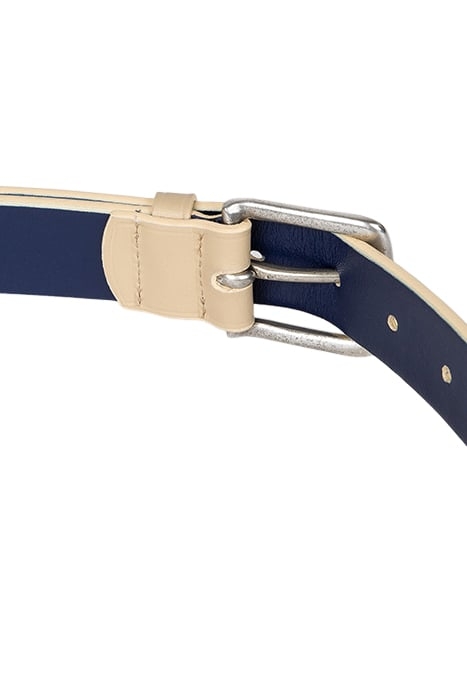 MEN BELT SMOOTH LEATHER SHOW PARCHMENT 2