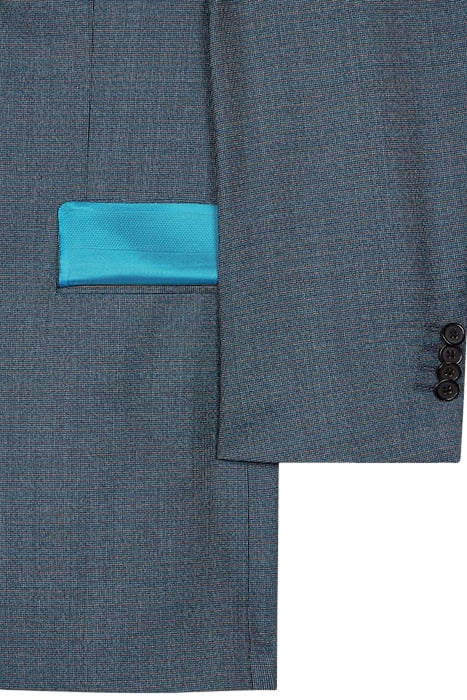 GENTS TAILORED FIT 2 BTN JACKET GREYISH BLUE 4