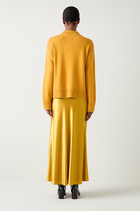 ZOE BOXY KNITTED SWEATER GOLD 3