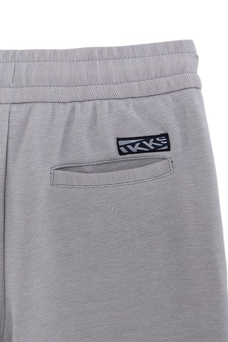 BOYS’ GREY KNIT BERMUDA SHORTS 6