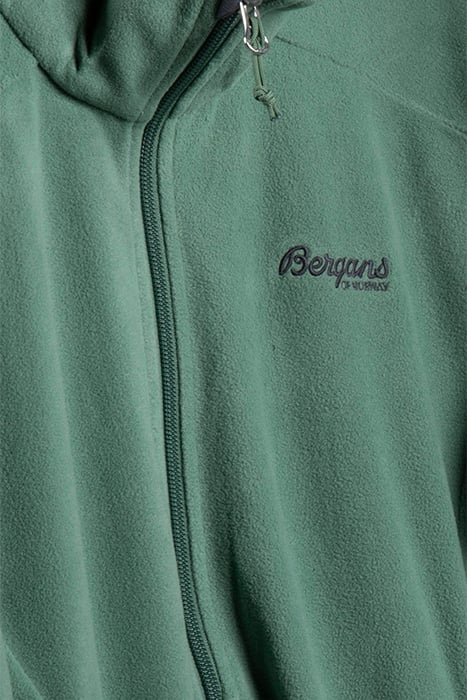 FINNSNES FLEECE JACKET DARK JADE GREEN 3