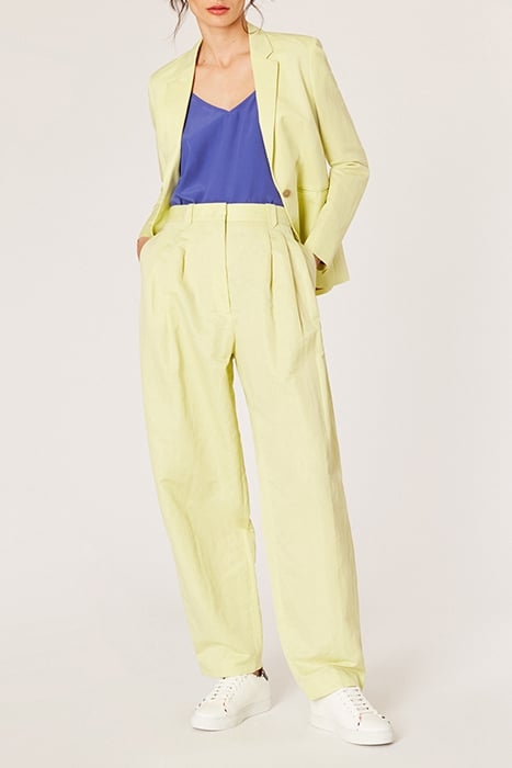 WOMENS TROUSERS ACID YELLOW 3