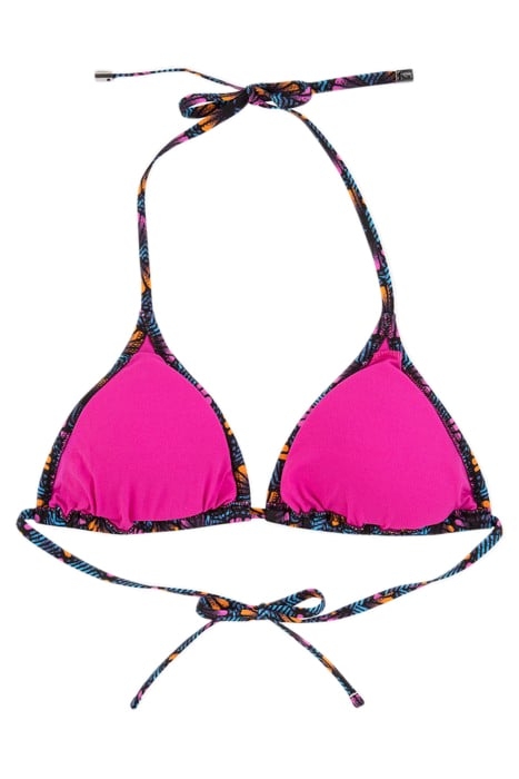 WOMEN BIKINI TRIANGLE TIE NAVY 5