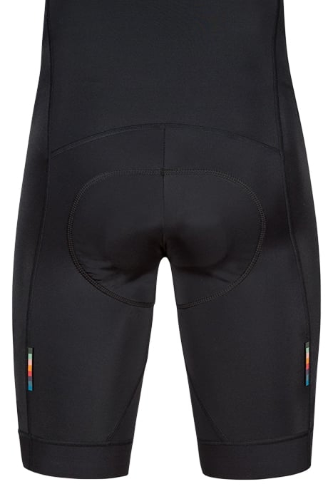 MENS CYCLE BIBSHORT ARTIST STRIPE BLACK 5