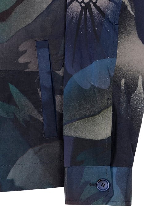 MENS ZIP FRONT JACKET NAVY 8