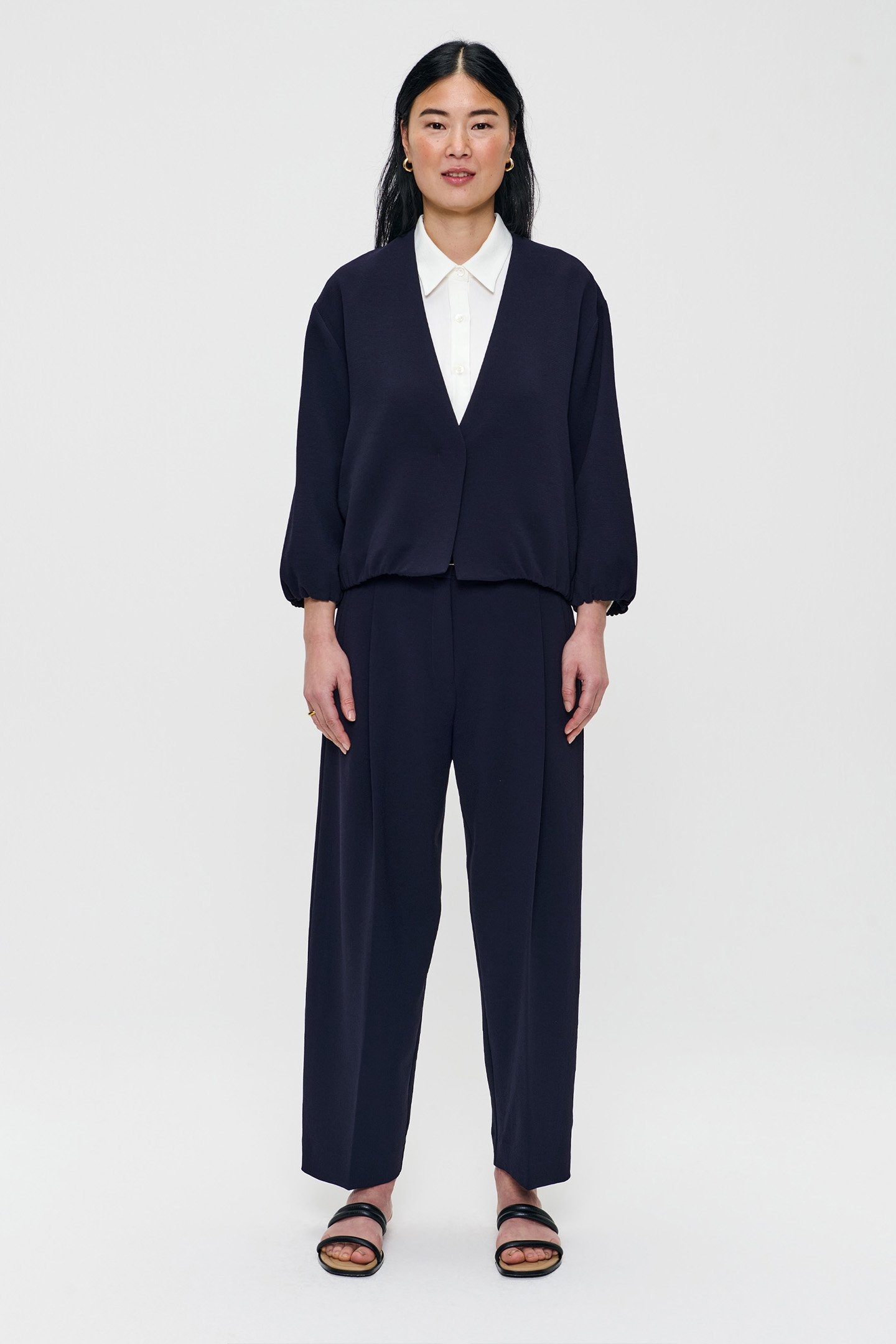 RELAXED JACKET MIDNIGHT BLUE 3