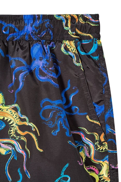 MEN SHORT OCTOPUS BLACK 4