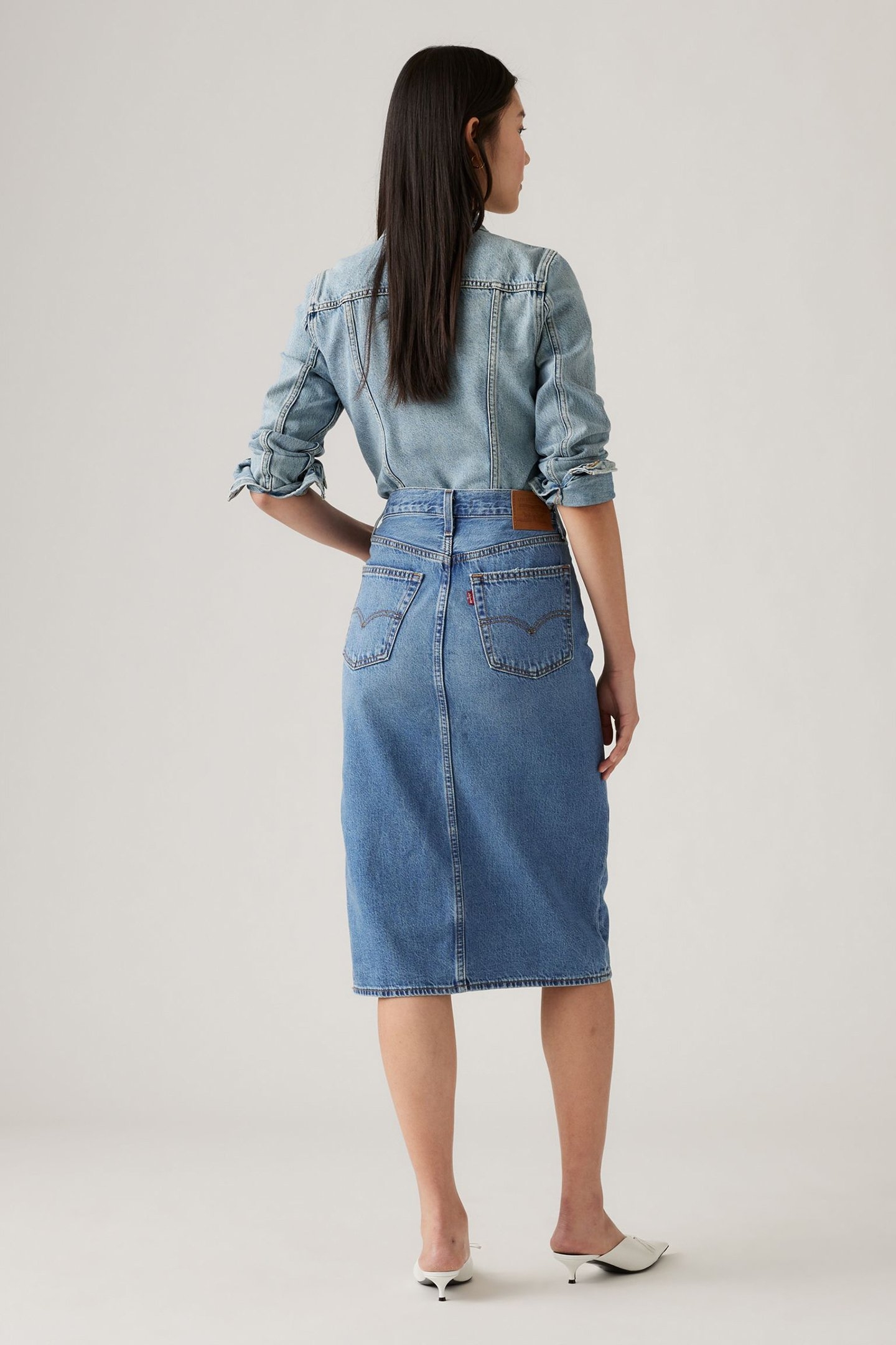 SIDE SLIT SKIRT ARTIST DIVIDED 3