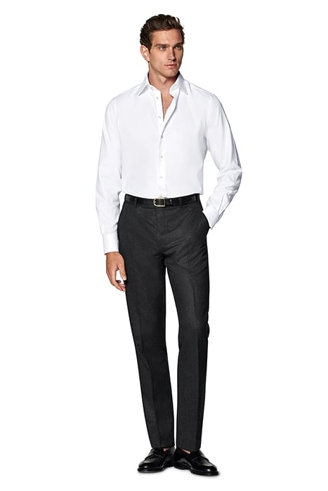 WHITE SLIM FIT SHIRT 3