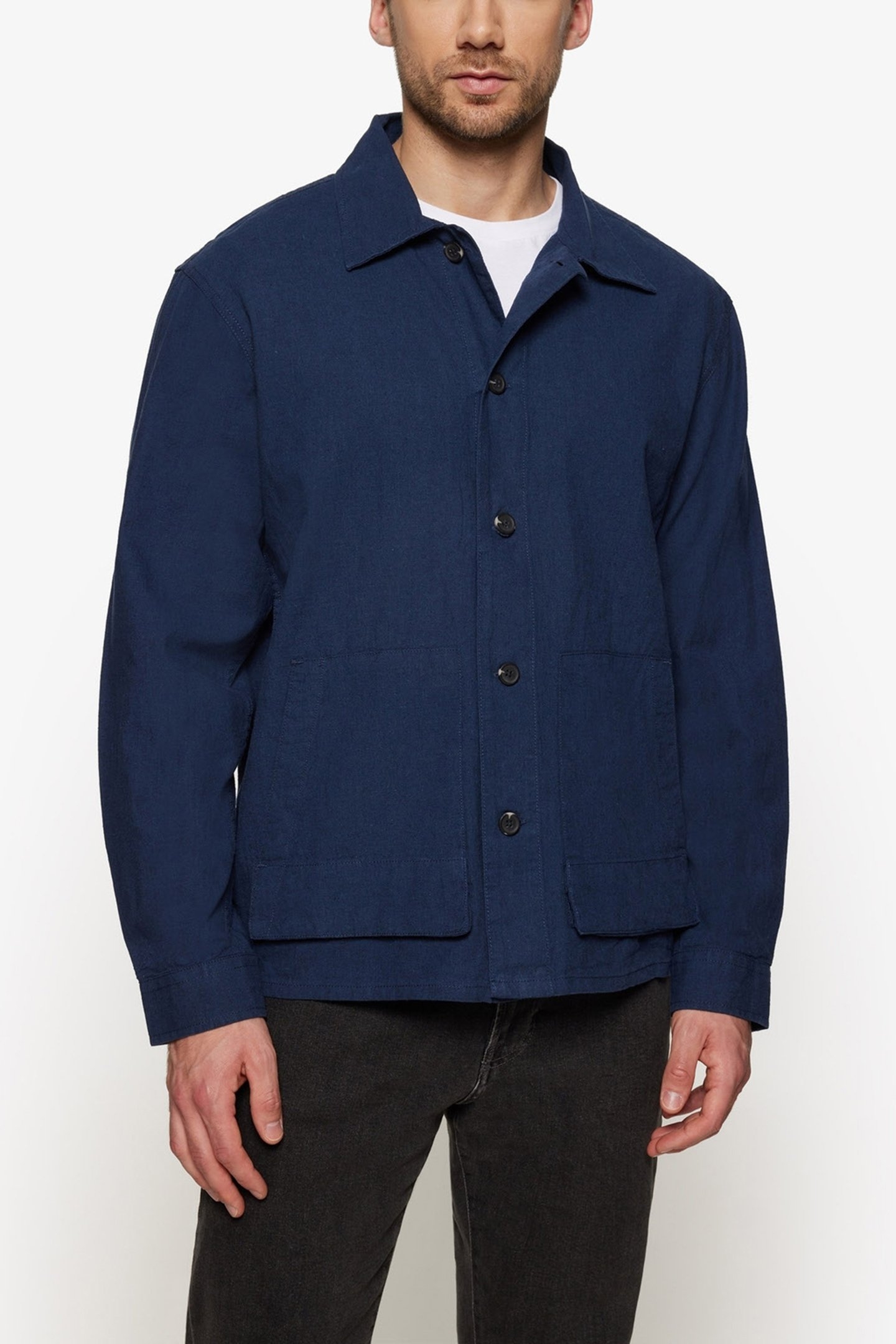 JACKSI LINEN BLUE CAPTAIN 1