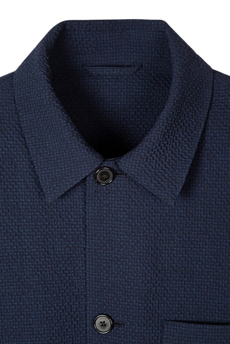 GENTS 4 BTN CASUAL JACKET VERY DARK NAVY 6