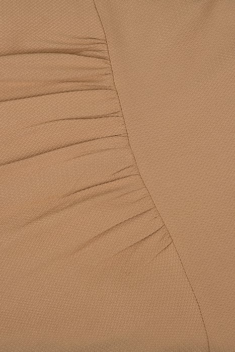 LA-JACCY BUTTON TOP BROWN 8