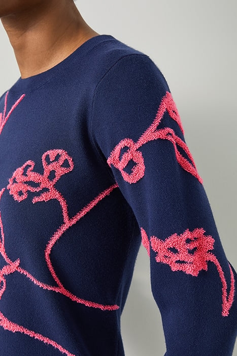 HENRY KNIT MIDI DRESS NAVY 4