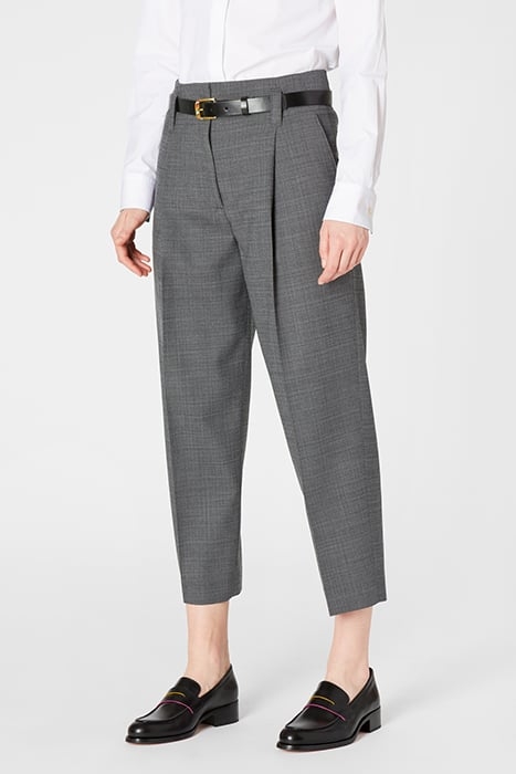 WOMENS TROUSERS GREY MELANGE 1