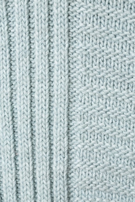 WOMENS KNITTED JUMPER GREYISH BLUE 8