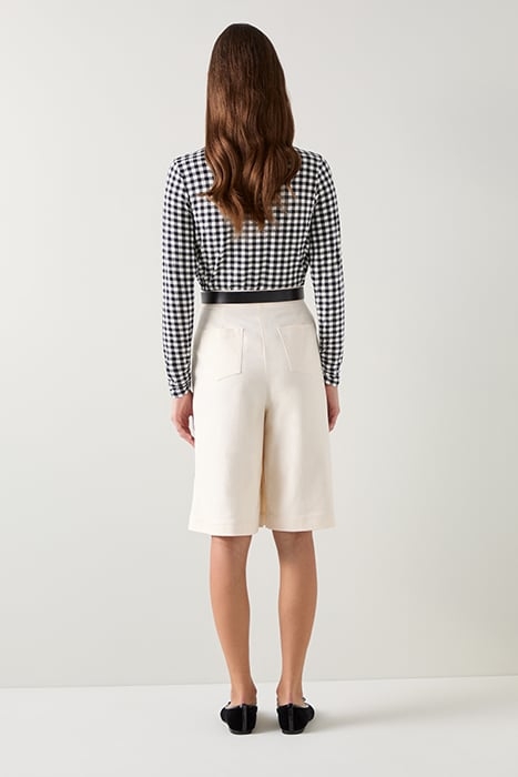 LAURIE - LONG-SLEEVED TOP BLACK/CREAM 3