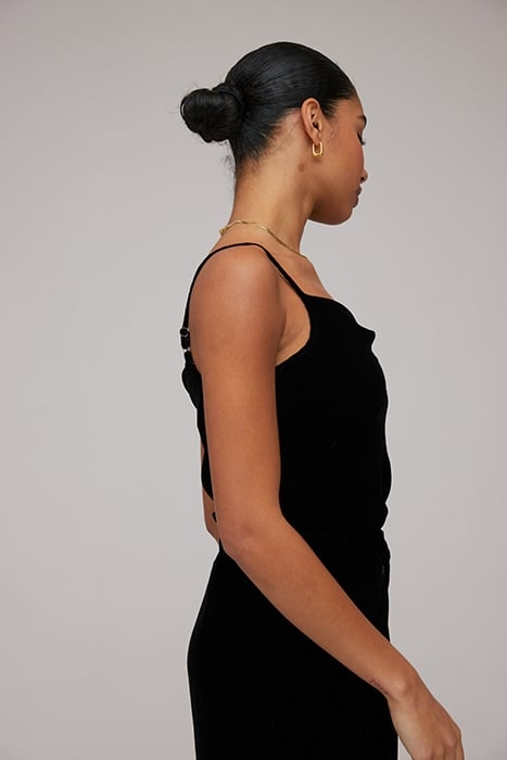 COWL NECK CAMISOLE BLACK 3