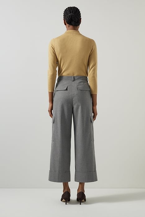 ROSALIND CARGO PANTS GREY 2