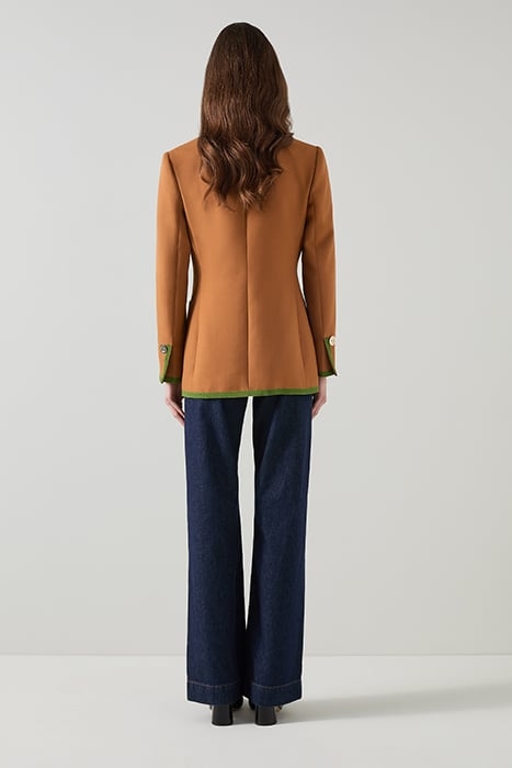 CORDELIA BLAZER BLAZER BROWN 3