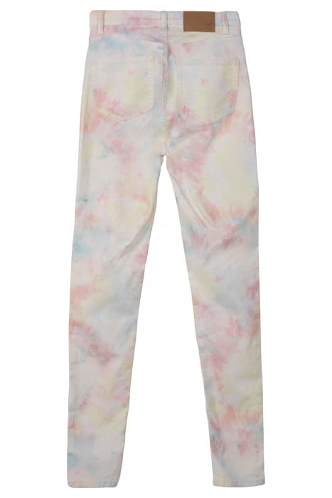 SADE TIE DYE DENIM HW SKNY JN RED 2
