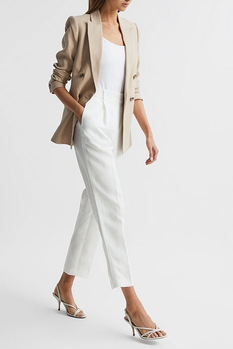 SHAE TAPER-LINEN TAPER TR WHITE 3