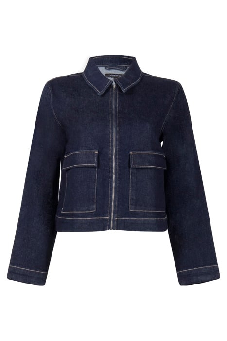 COMMA JACKETS INDOOR BLUE DENIM 1