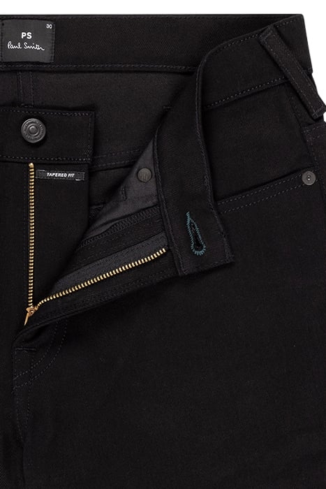 MENS TAPERED FIT JEAN UN WASHED RAW 5