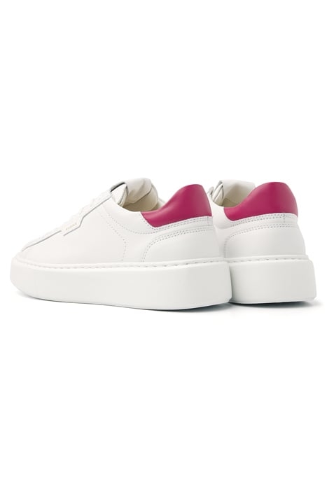 VINCE TORA (L) WHITE LEATHER - PINK 2