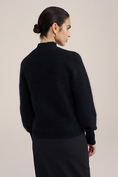 KNITTED PULLOVER BLACK 2