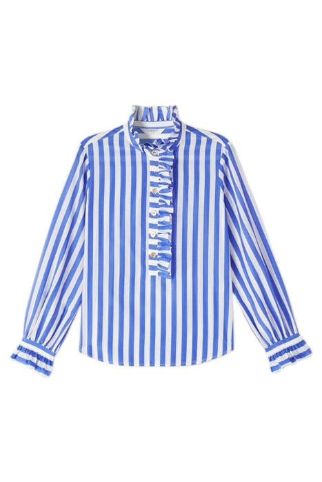 CAMILLE - BLOUS BLUE/WHITE 3