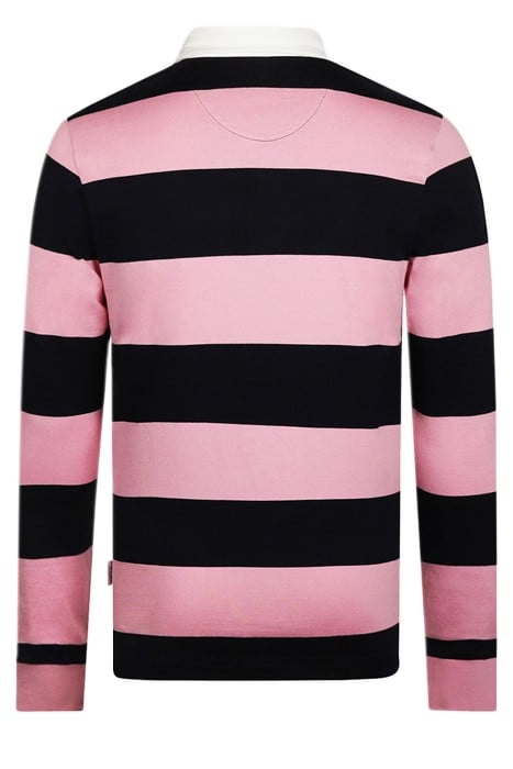 RUGBY 2 STRIPE LIGHT PINK 2